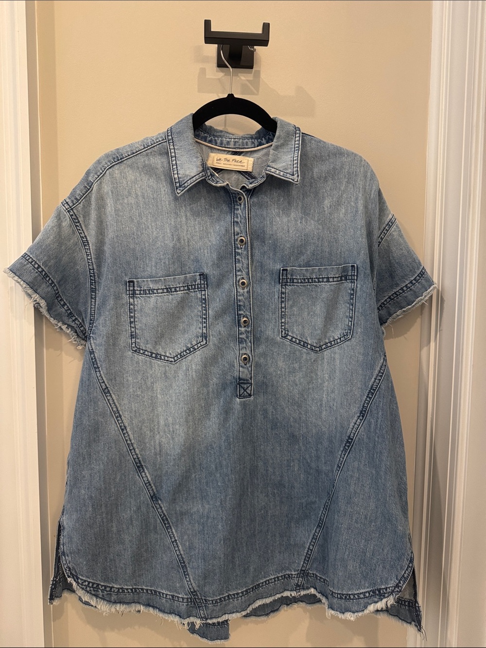 We The Free Denim tunic top